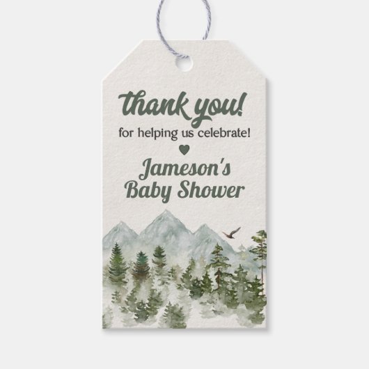 National Park Adventure erwartet Gefallen Vielen D Geschenkanhänger (Vorderseite)