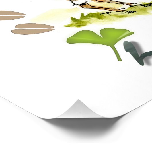 National Park Centennial Fotograf Cartoon Poster (Ecke)