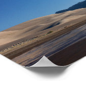 National Park der Great Sand Dunes, CO Poster (Ecke)