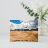 National Park der Great Sand Dunes, CO Postkarte (Stehend Vorderseite)