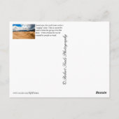 National Park der Great Sand Dunes, CO Postkarte (Rückseite)