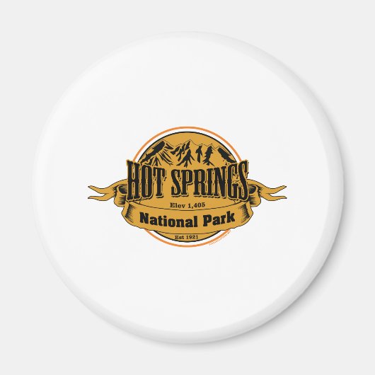 National Park der heißen Quellen, Arkansas Magnet (Vorne)