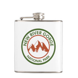 National Park der New River Gorge Flachmann