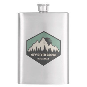 National Park der New River Gorge Flachmann