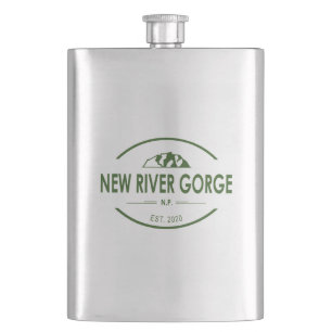 National Park der New River Gorge Flachmann