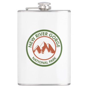 National Park der New River Gorge Flachmann