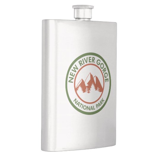 National Park der New River Gorge Flachmann (Rechts)