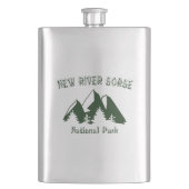 National Park der New River Gorge Flachmann (Vorderseite)