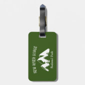 National Park der New River Gorge Gepäckanhänger (Rückseite vertikal)