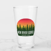 National Park der New River Gorge Glas (Vorderseite)