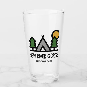 National Park der New River Gorge Glas