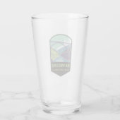 National Park der New River Gorge Glas (Rückseite)