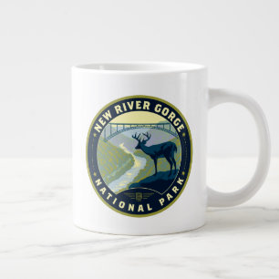 National Park der New River Gorge Jumbo-Tasse