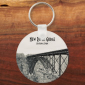 National Park der New River Gorge Schlüsselanhänger (Vorderseite)