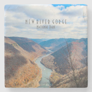 National Park der New River Gorge Steinuntersetzer