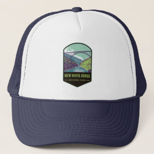National Park der New River Gorge Truckerkappe