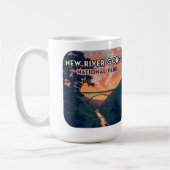 National Park der New River Gorge West Virginia Br Kaffeetasse (Links)