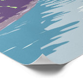 National Park der New River Gorge West Virginia Br Poster (Ecke)