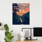 National Park der New River Gorge West Virginia Br Poster (Heimbüro)