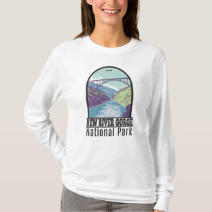 National Park der New River Gorge West Virginia Br T-Shirt