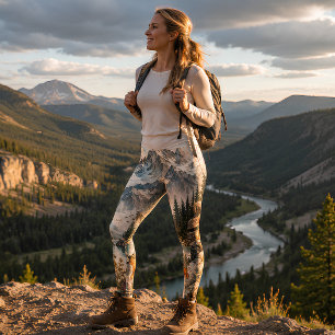 National Park Explorer Bergsee-Abenteuer Leggings
