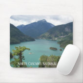 National Park Foto North Cascades Mousepad (Mit Mouse)