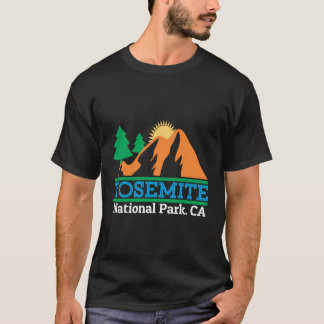 National Park Graphic Yosemite Design T-Shirt