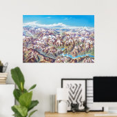 National Park Landscape North Cascades (keine Etik Poster (Heimbüro)