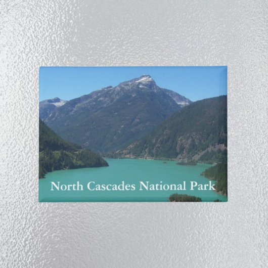 National Park Landschaft von North Cascades Magnet