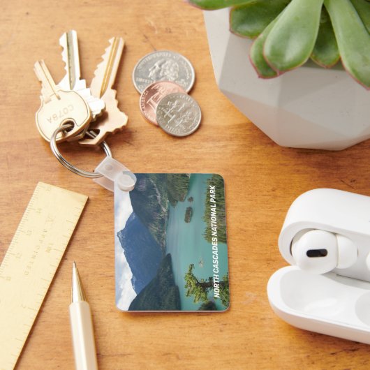 National Park Landschaft von North Cascades Schlüsselanhänger (Schreibtisch)