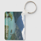 National Park Landschaft von North Cascades Schlüsselanhänger (Rückseite)