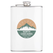 National Park North Cascades Flachmann (Vorderseite)