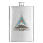 National Park North Cascades Flachmann (Vorderseite)