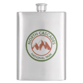 National Park North Cascades Flachmann (Vorderseite)