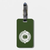 National Park North Cascades Gepäckanhänger (Rückseite vertikal)