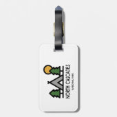 National Park North Cascades Gepäckanhänger (Rückseite vertikal)