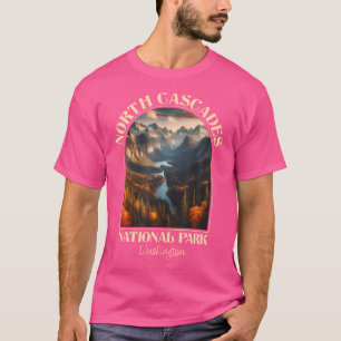 National Park North Cascades Herbstsaison Camping T-Shirt