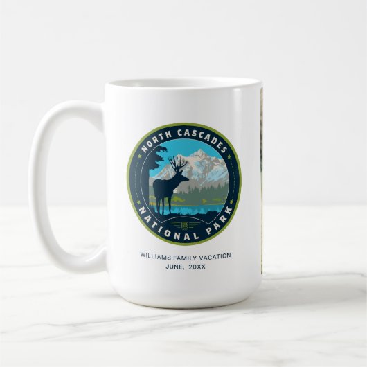 National Park North Cascades Kaffeetasse (Links)