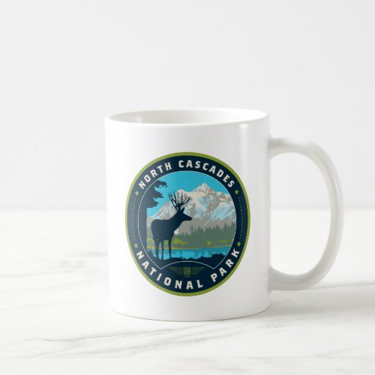 National Park North Cascades Kaffeetasse (Rechts)