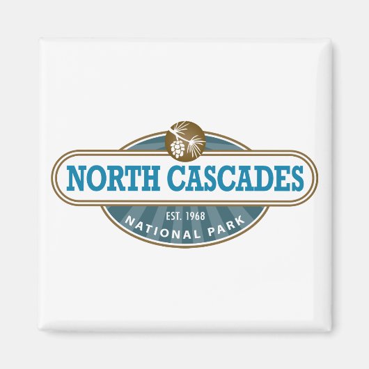 National Park North Cascades Magnet (Vorne)