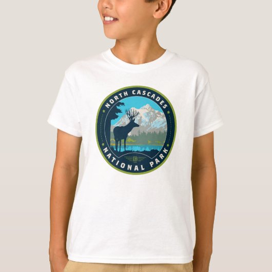 National Park North Cascades T-Shirt (Vorderseite)