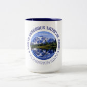 National Park North Cascades Zweifarbige Tasse (Mittel)