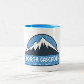 National Park North Cascades Zweifarbige Tasse (Mittel)
