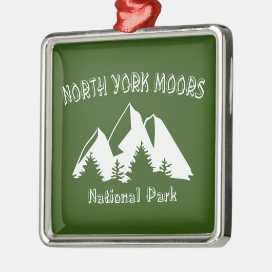 National Park North York Moors Ornament Aus Metall (Links)