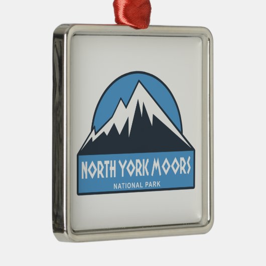 National Park North York Moors Ornament Aus Metall (Rechts)