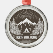 National Park North York Moors Ornament Aus Metall (Vorne)