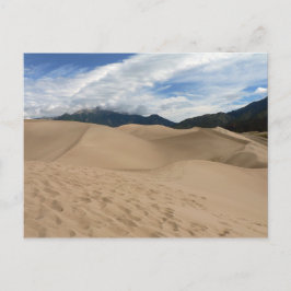 National Park & Preserve der Great Sand Dunes, CO Postkarte