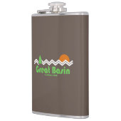 National Park Retro Flachmann (Links)