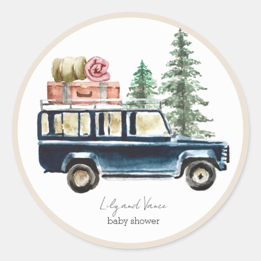 National Park Stickers Round-Label (Vorderseite)