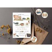 National Park Stickers Round-Label